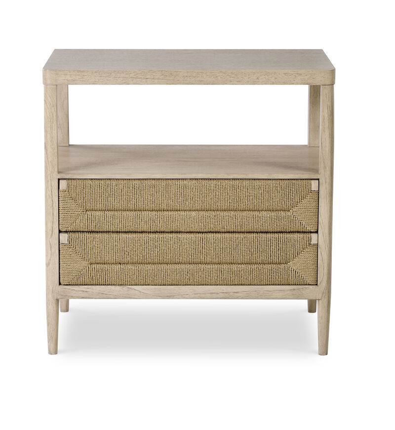 Palmetto Two Drawer Nightstand