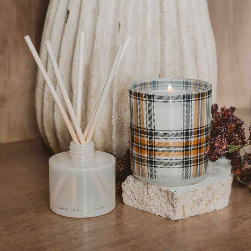 Sweet Water Decor Hello Fall 12 oz Boxed Soy Candle image number 3