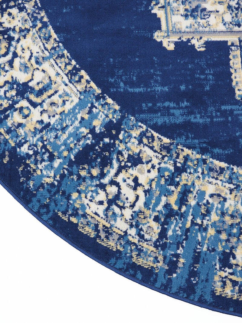 Grafix GRF14 Navy/Blue 8'6" x 12' Rug