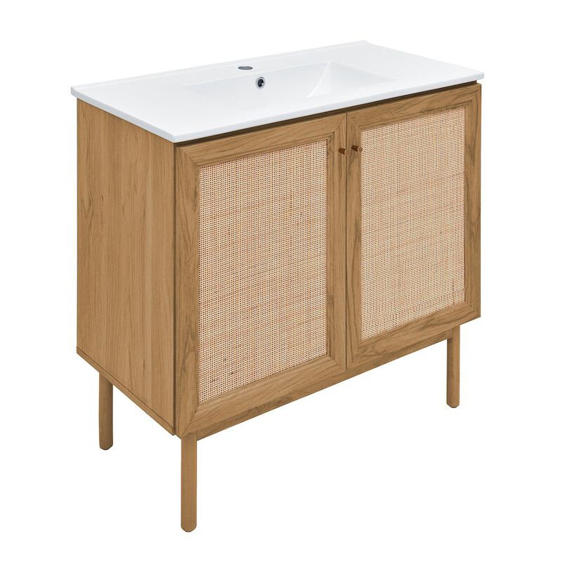 Classe 36" Freestanding Bathroom Vanity with Sink Top image number 7