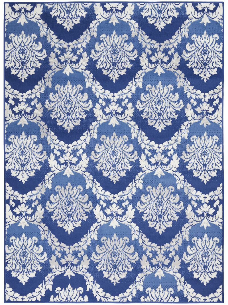 Whimsicle WHS01 Blue 5' x 7' Rug
