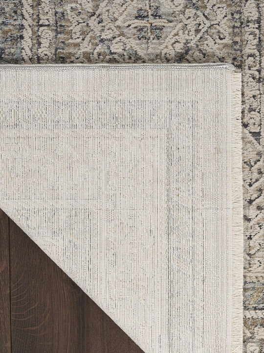 Lynx LNX01 Ivory/Gray/Blue 8'6" x 11'4" Rug