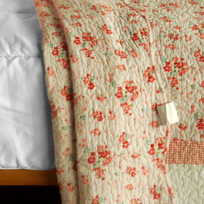 Vermicelli Quilted Cotton Printed Quilt Set Queen Size Les Coristes Design Set image number 3