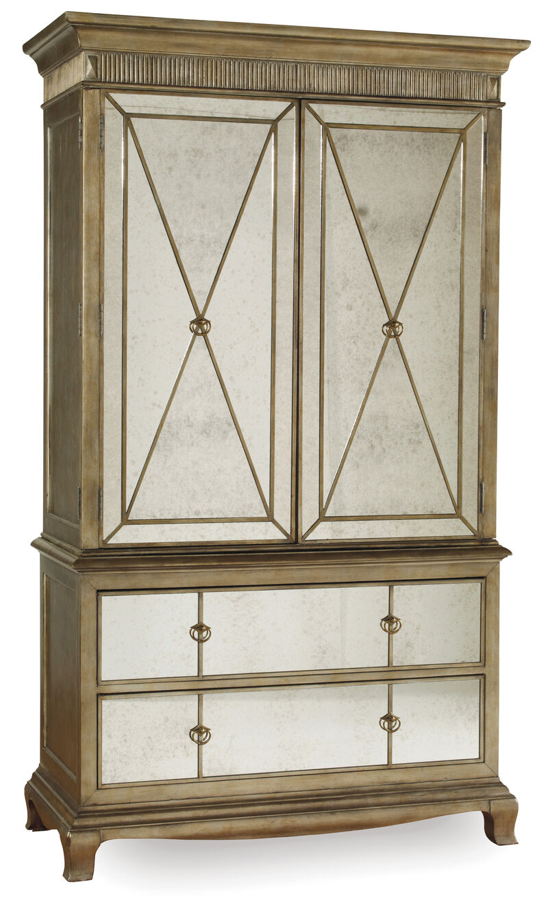 Sanctuary Armoire in Gold