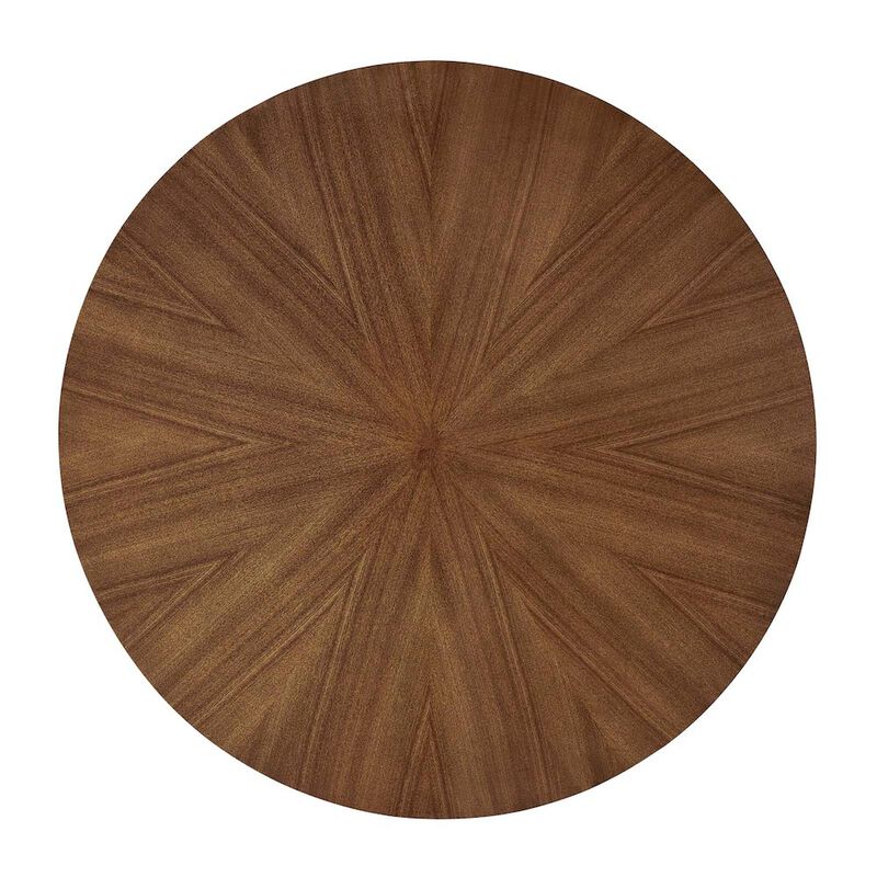 Crossroads 47" Round Wood Dining Table image number 4