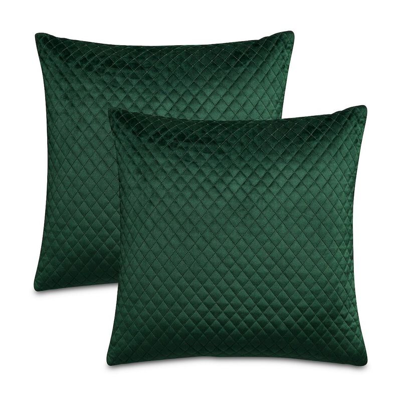 Michael Amini Gemma 21 Velvet Throw Pillow, Set of 2 image number 0