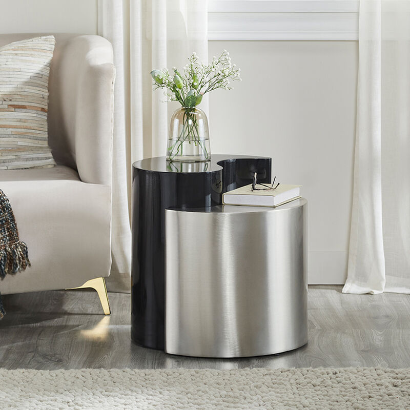 Durevique Yin-Yang End Table image number 5