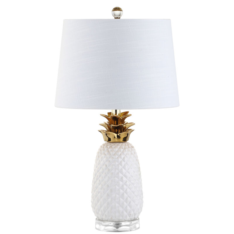 Pineapple Ceramic LED Table Lamp