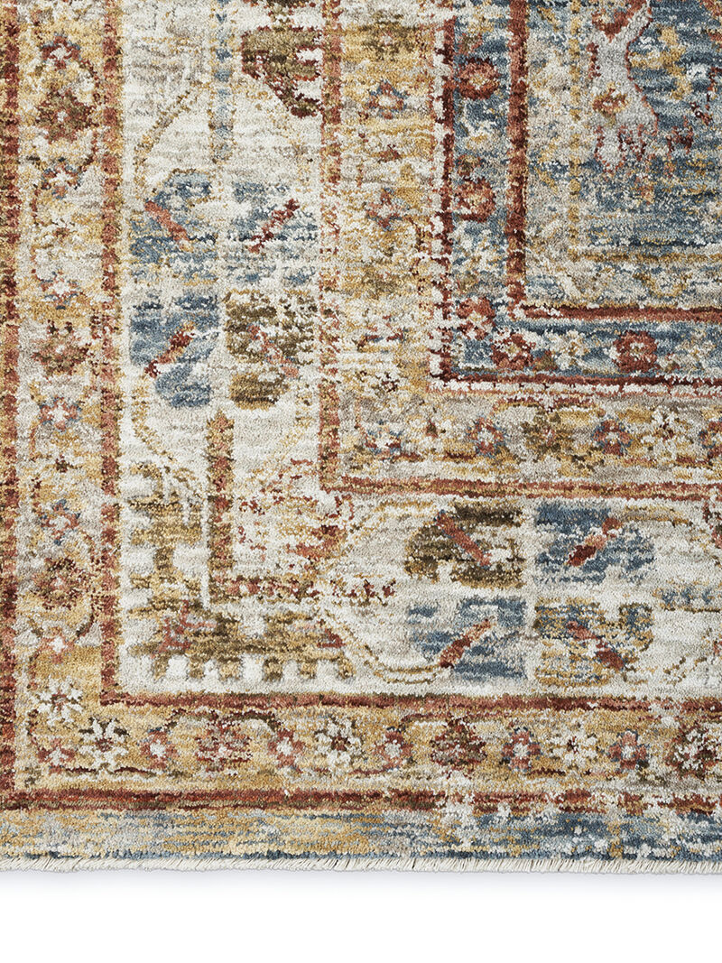 Sahar SHR01 Blue 3'11" x 5'11" Rug