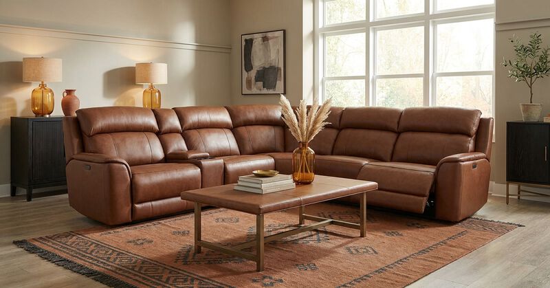 Leon 6-Piece Power Sectional image number 1