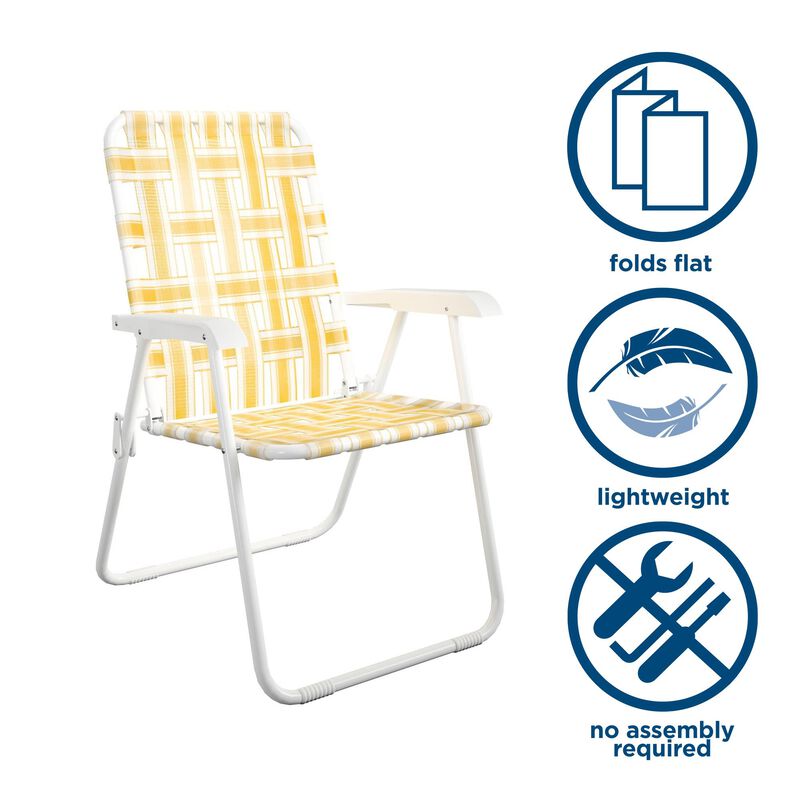 Novogratz Priscilla 2-Pack Folding Chairs