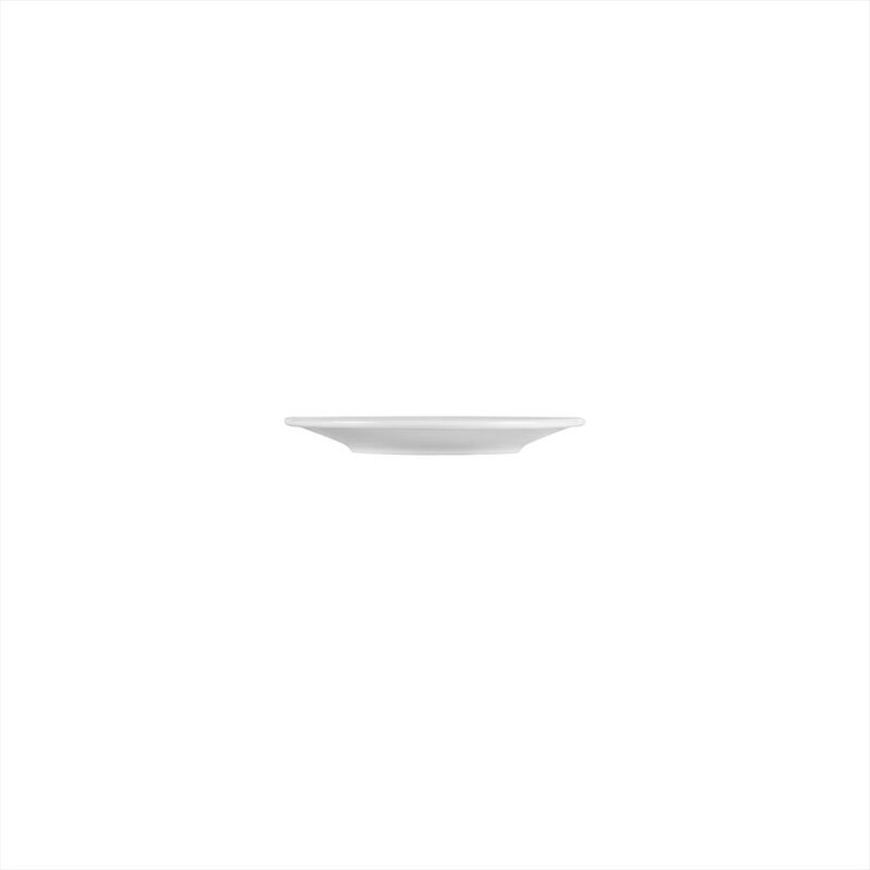 Porcelain Lizbon dia.6.25" Round White Porcelain Plate (Set of 4) image number 3