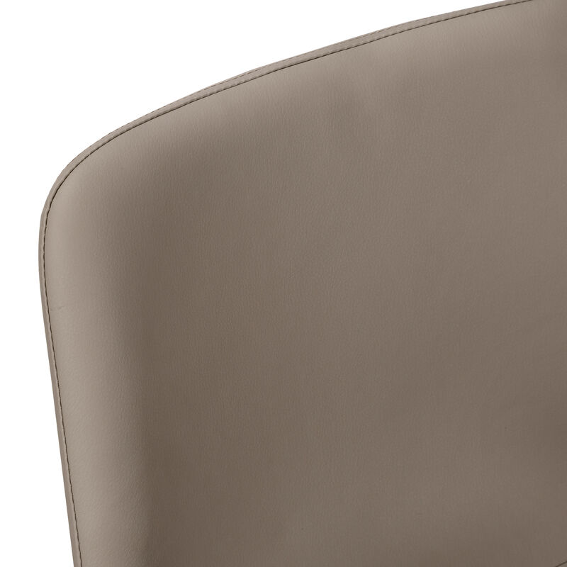Monarch Specialties Office Chair, Bar Height, Standing, Computer Desk, Work, Pu Leather Look, Metal, Contemporary, Modern