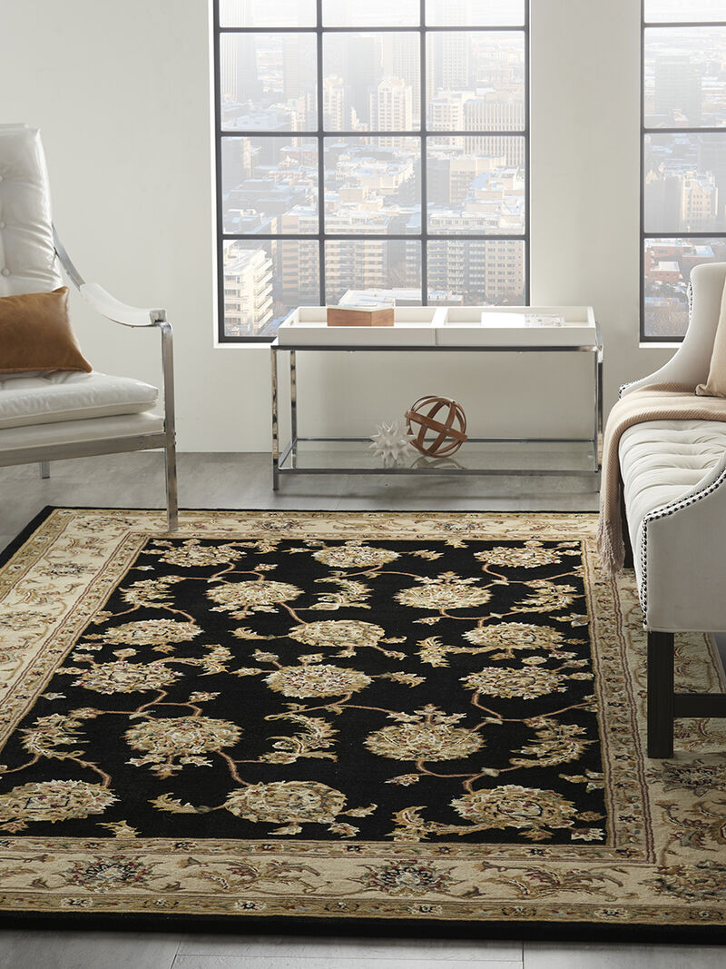 Nourison 2000 2022 Black 3'9" x 5'9" Rug