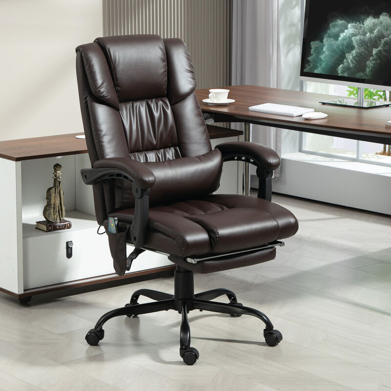 Massage Office Chair with Adjustable Settings and Comfort Cushion