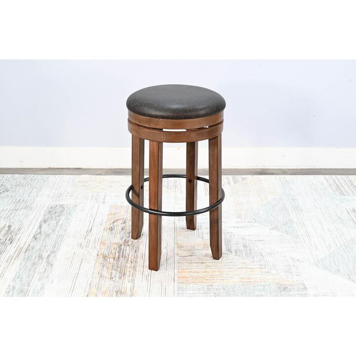 Sunny Designs Bar Swivel Stool with Cushion Seat