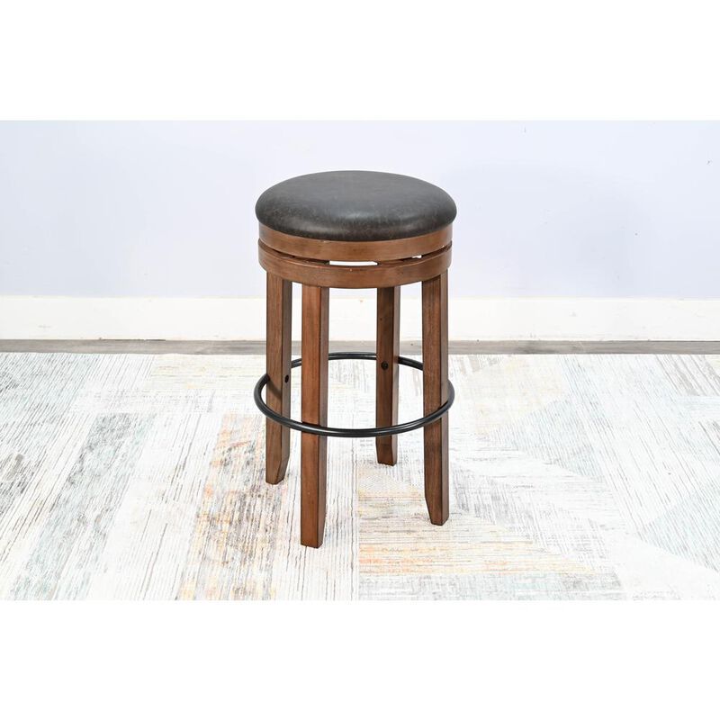 Sunny Designs Bar Swivel Stool with Cushion Seat