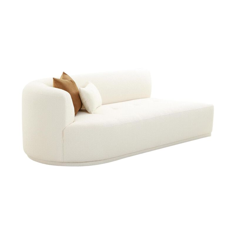 Casafoyer Fickle Cream Boucle Modular LAF Loveseat image number 0