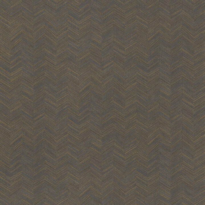Raised Chevron Royal Blue Wallpaper