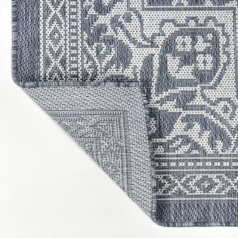 Arden Vintage Casual Medallion Indoor/Outdoor Area Rug