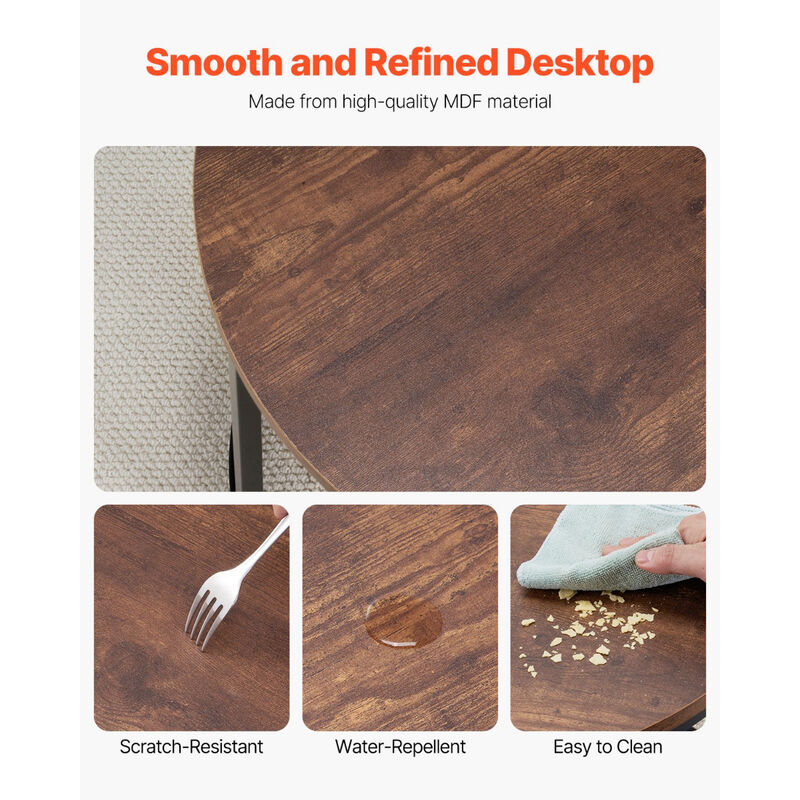 Space-Saving Nesting Tables Set of 2 for Living Room or Bedroom image number 2