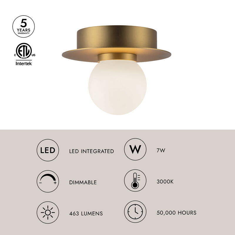 Elixir 6 in LED Flush Mount image number 6