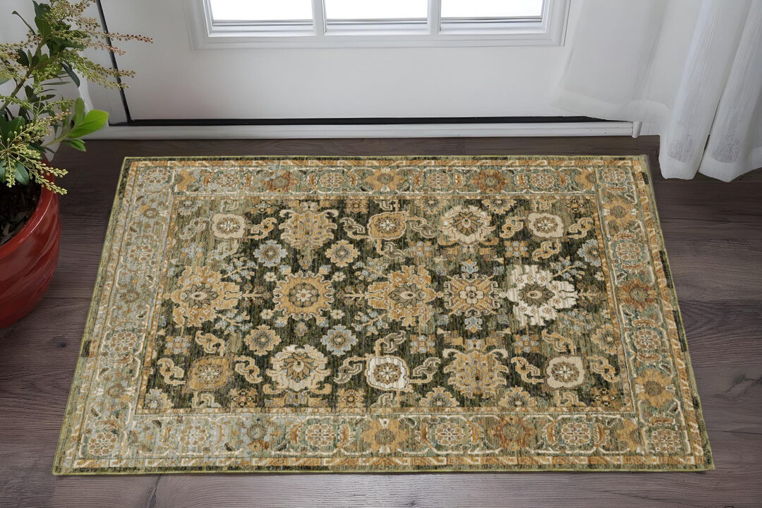 HomeRoots Oriental Area Rug
