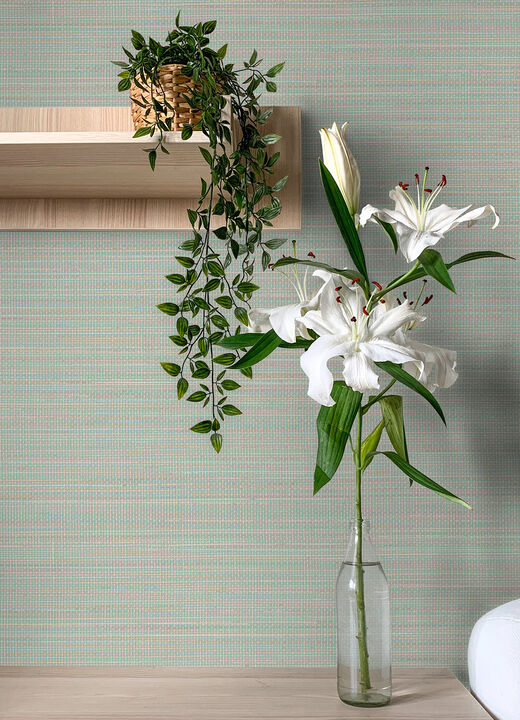 Spinnaker Aqua Netting Wallpaper (Set of 2)