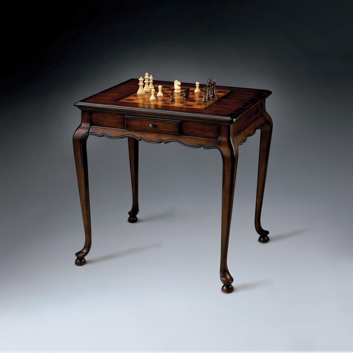 Butler Specialty Bannockburn Game Table, Dark Brown