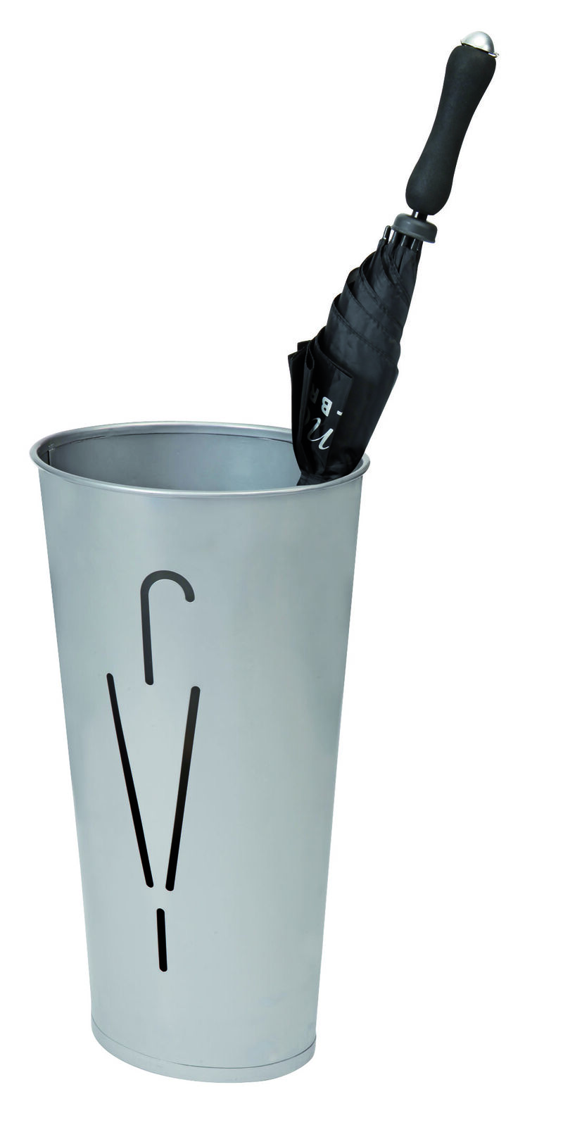 Rainy umbrella stand - Oval - Silver grey image number 0