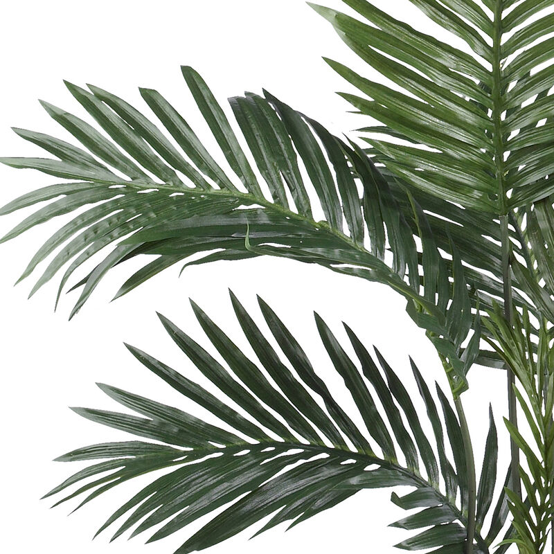 Nearly Natural 4-ft Kentia Palm Tree w/9 Fronds