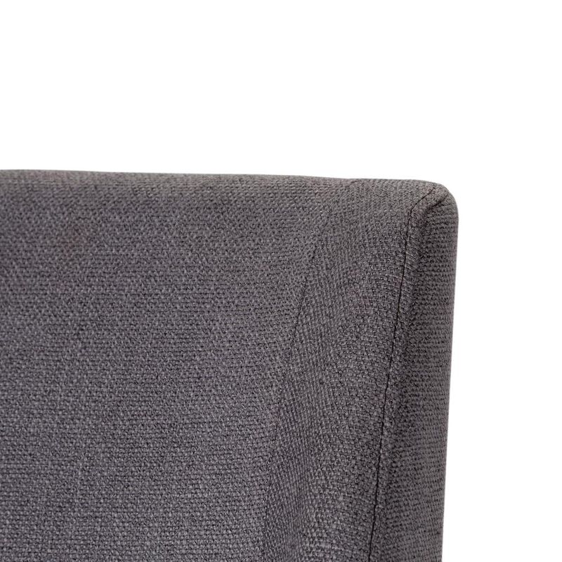 Liberty Furniture Space Savers Nido Chair - Grey (RTA)-Set of 2 in Satin Walnut image number 3