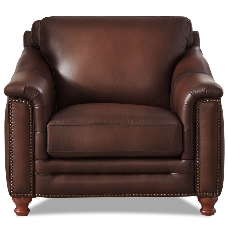 Belfast Top Grain Leather Chair