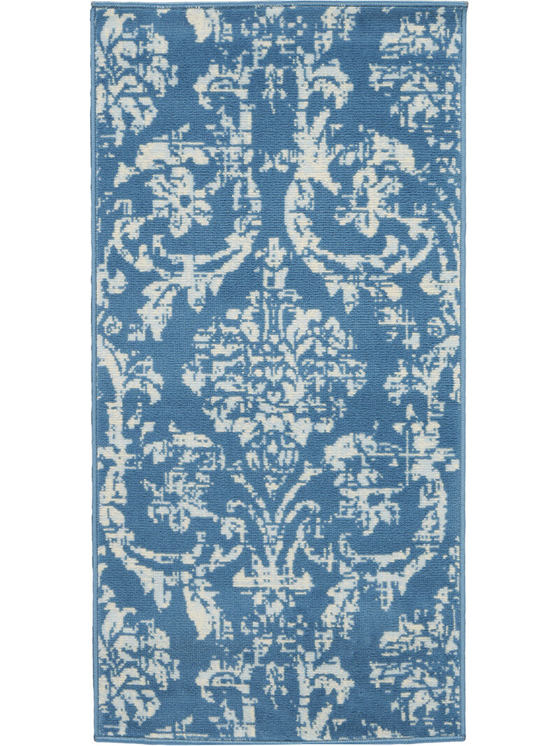 Jubilant JUB09 Blue 2'3" x 7'3" Rug