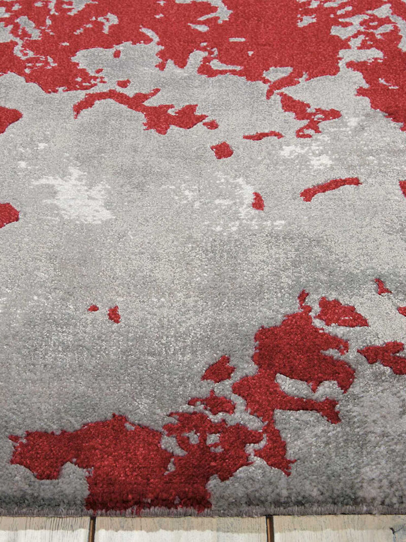 Twilight TWI21 Gray/Red 9'9" x 13'9" Rug