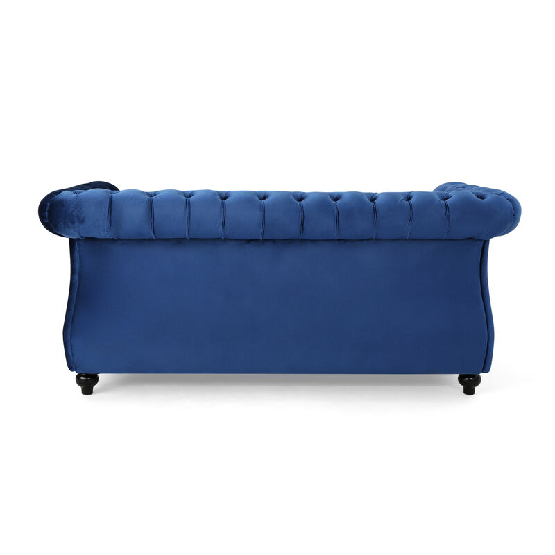 Merax Traditional Chesterfield Loveseat Sofa