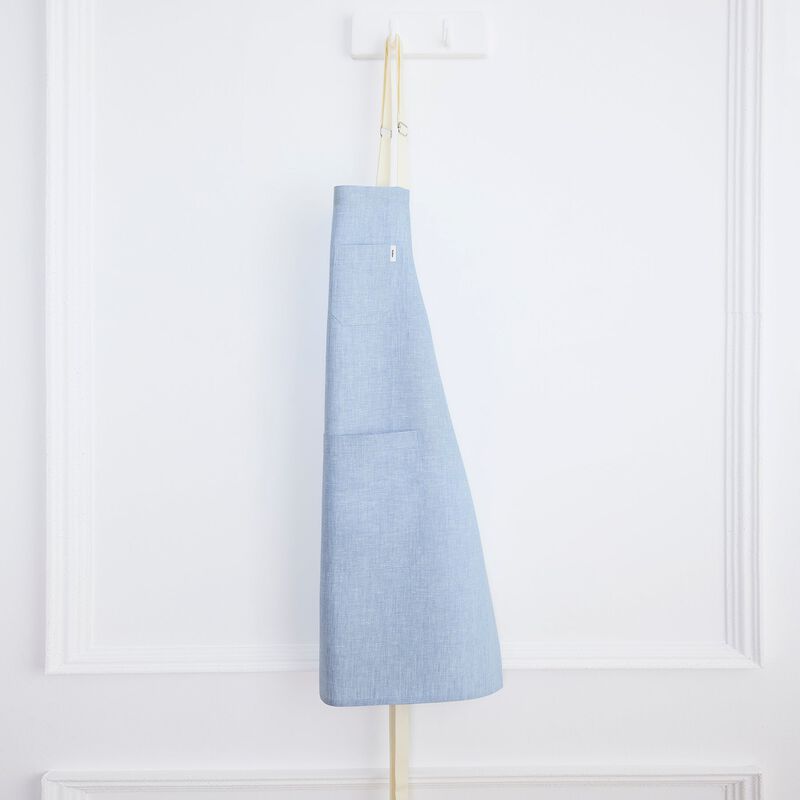 Solino Home 100% Pure Linen Apron - Kitchen Linen image number 2