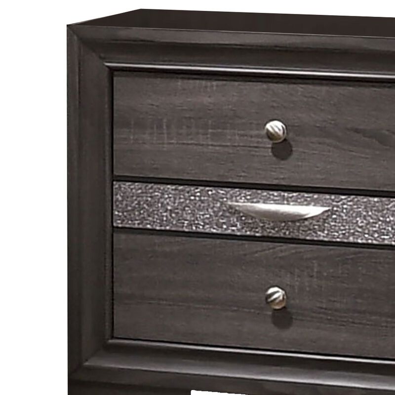 Bedroom Set, Wood, 3 Piece Set with 2 Nightstands image number 5