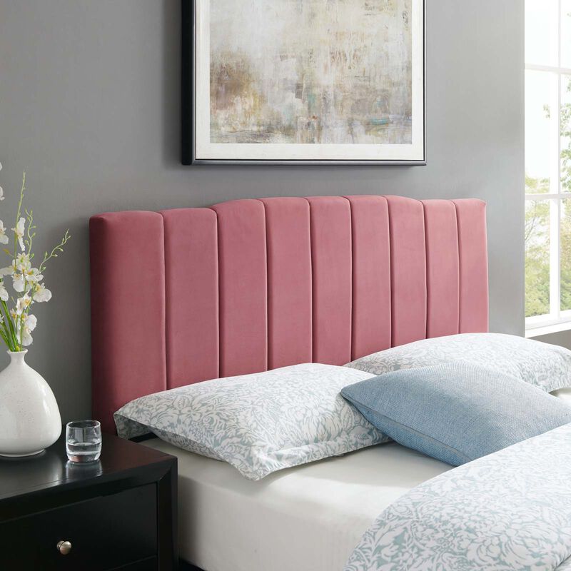 Modway - Camilla Channel Tufted King/California King Performance Velvet Headboard image number 6