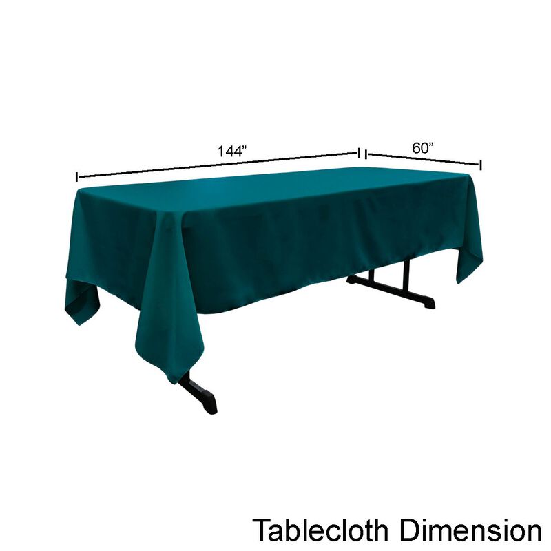 Durable Polyester Poplin Tablecloth Rectangular Shape for Kitchen and Dining Use image number 2