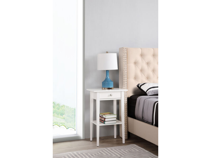 Dalton 1-Drawer Nightstand (28 in. H x 14 in. W x 18 in. D)