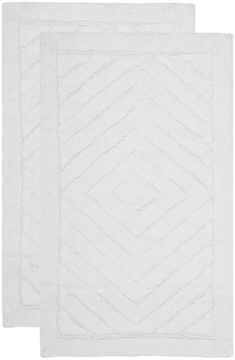 Plush Master Bath 635 Set of 2 Bath Mat