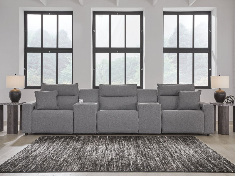 ModMax II 5-Piece Power Reclining Sectional with Console image number 1