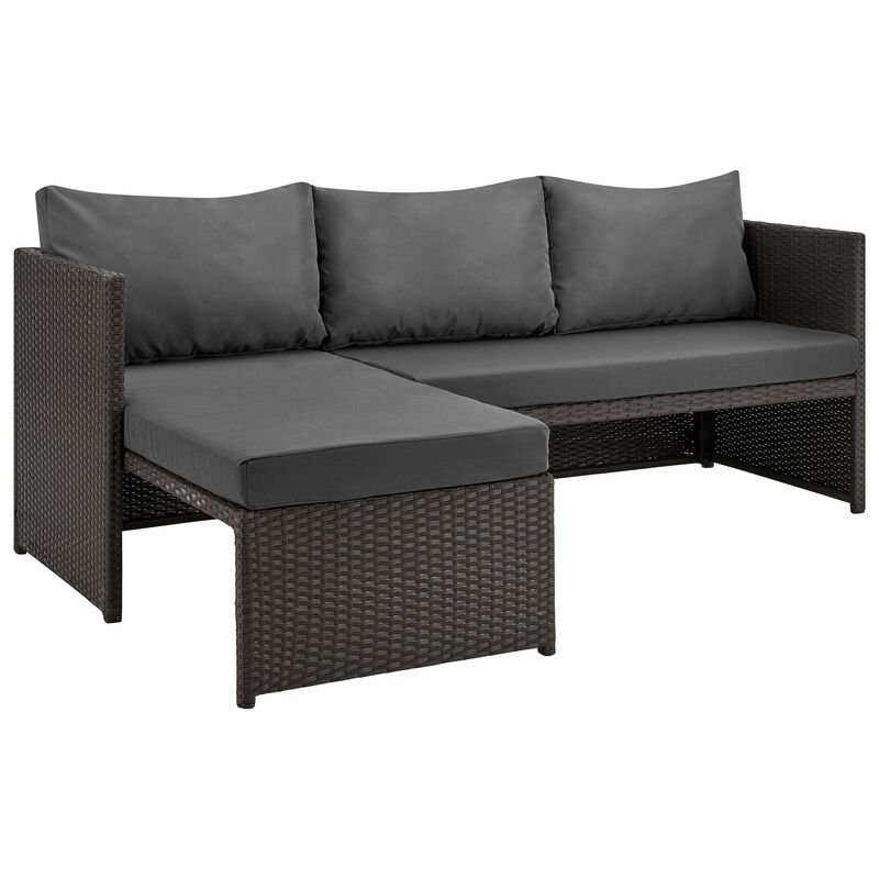 Menton Gray Patio Set