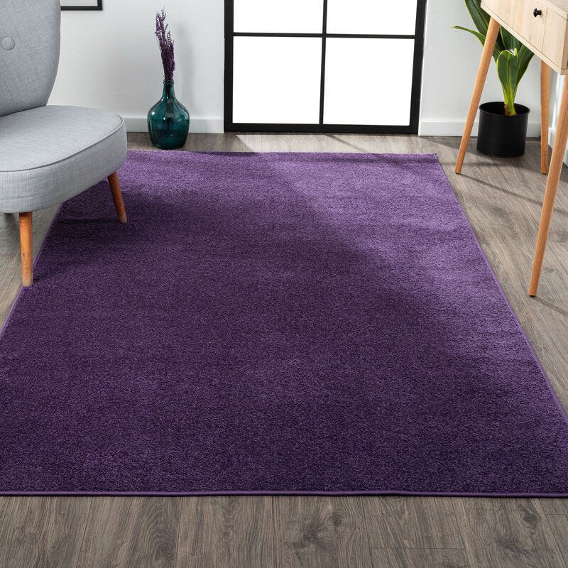 Haze Solid Low Pile Area Rug