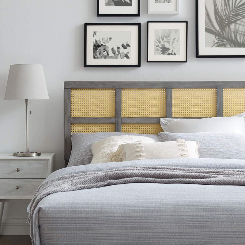 Modway - Luana Cane Queen Headboard image number 8