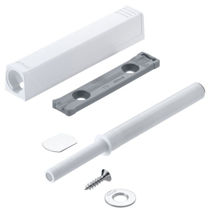 Blum - LIGNO Tip-On Set 956A1004 Schpper, Druckschnpper Push To Open White