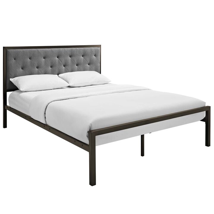 Modway - Mia Queen Fabric Bed