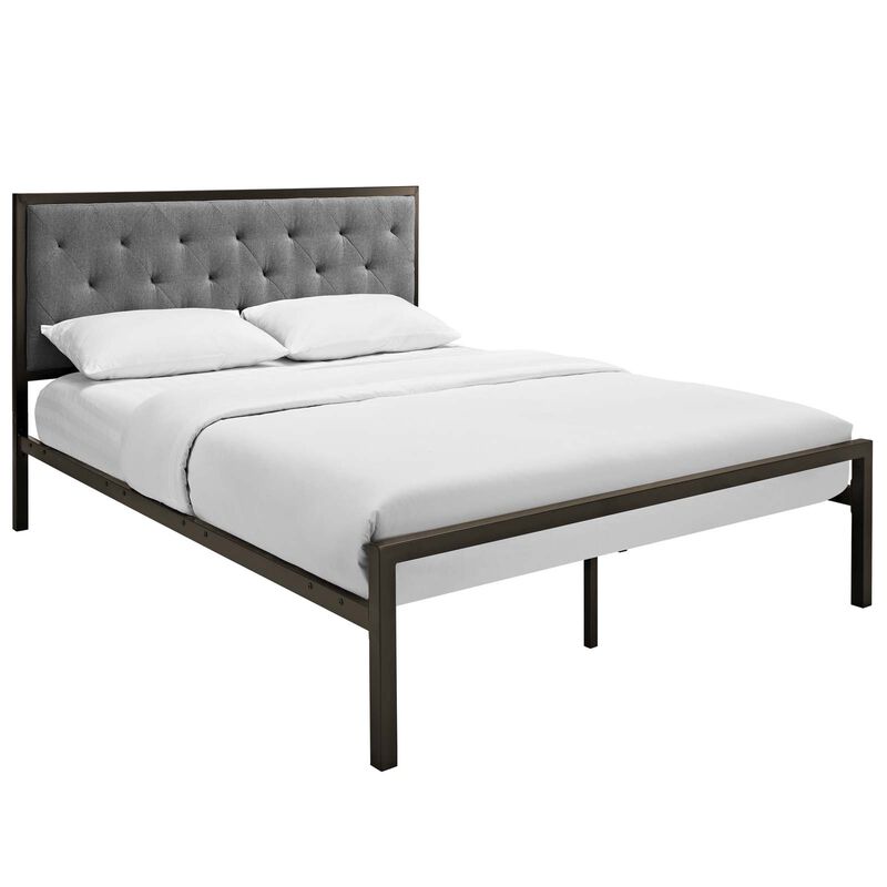 Modway - Mia Queen Fabric Bed image number 0