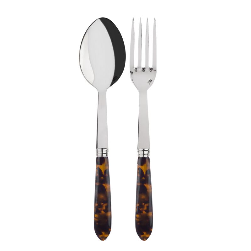 Serving set, Tortoise, Faux Tortoise